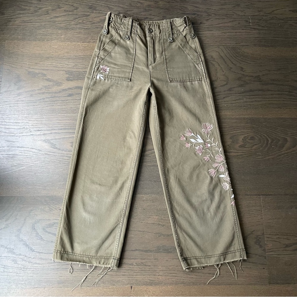 Free People Keep It Real Military Trouser
